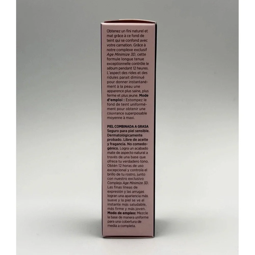 Mary Kay TimeWise Matte 3D Foundation Combination To Oily Skin Beige W 160 New